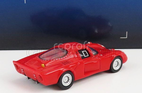 Ricko Alfa romeo 33.2 N 0 Press Daytona 1968 1:87 Red