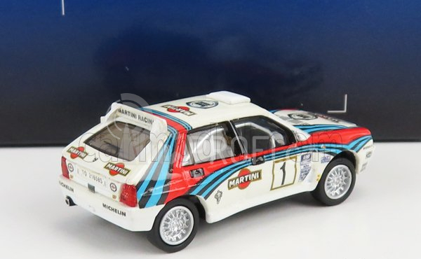 Ricko Lancia Delta Hf Integrale Evoluzione Ii Martini N 1 Rally Montecarlo 1992 1:87 Bílá Modrá Červená