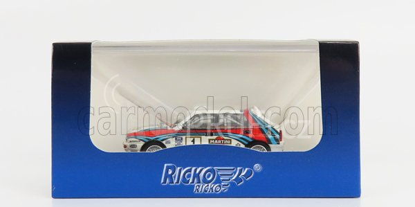 Ricko Lancia Delta Hf Integrale Evoluzione Ii Martini N 1 Rally Montecarlo 1992 1:87 Bílá Modrá Červená