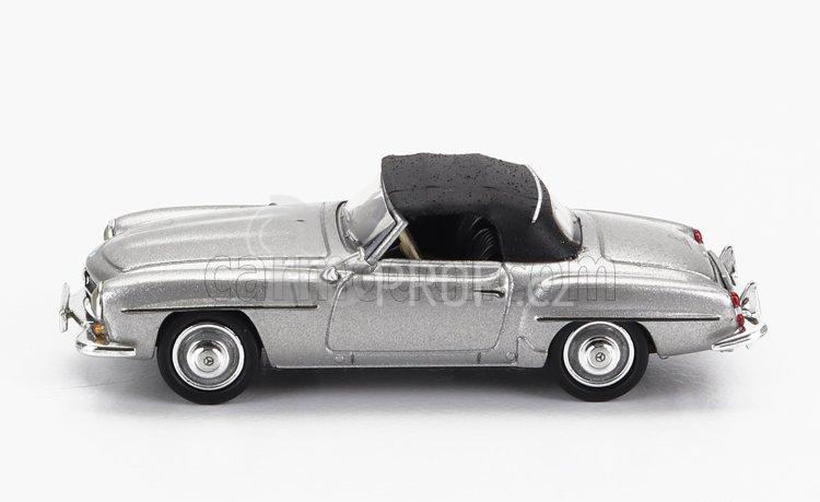 Ricko Mercedes benz Sl-class 190sl (w121) Spider Closed 1955 1:87 Slver Black