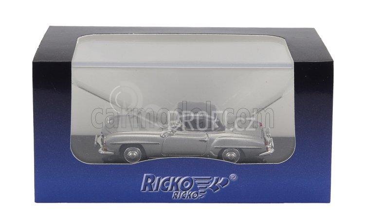 Ricko Mercedes benz Sl-class 190sl (w121) Spider Closed 1955 1:87 Slver Black