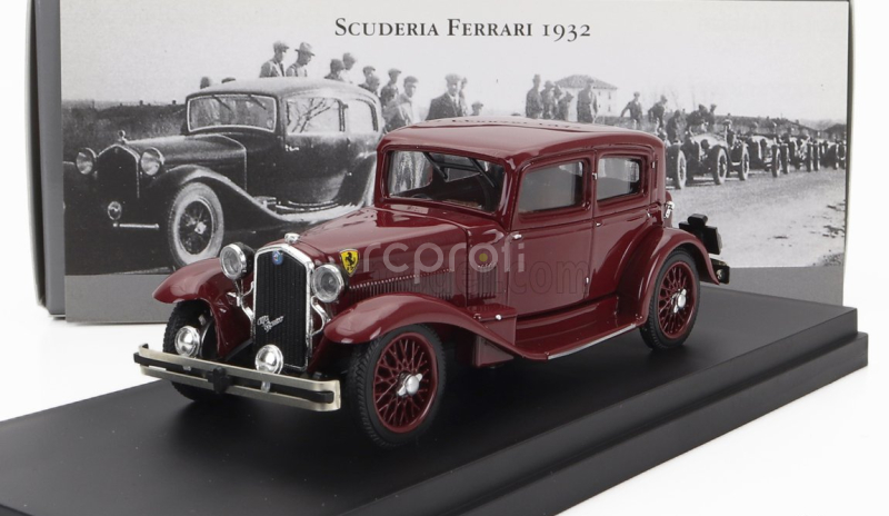 Rio-models Alfa romeo 1750 Berlina Scuderia Ferrari 1932 1:43 Čína Červená