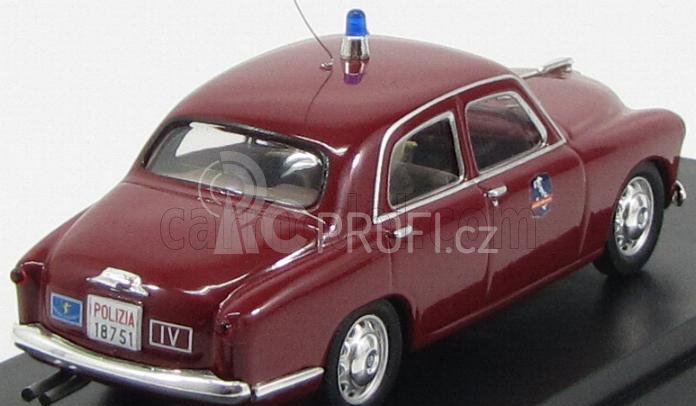 Rio-models Alfa romeo 1900 50th Anniversary Polizia Autostradale Autostrada Del Sole 1964-2014 1:43 Red