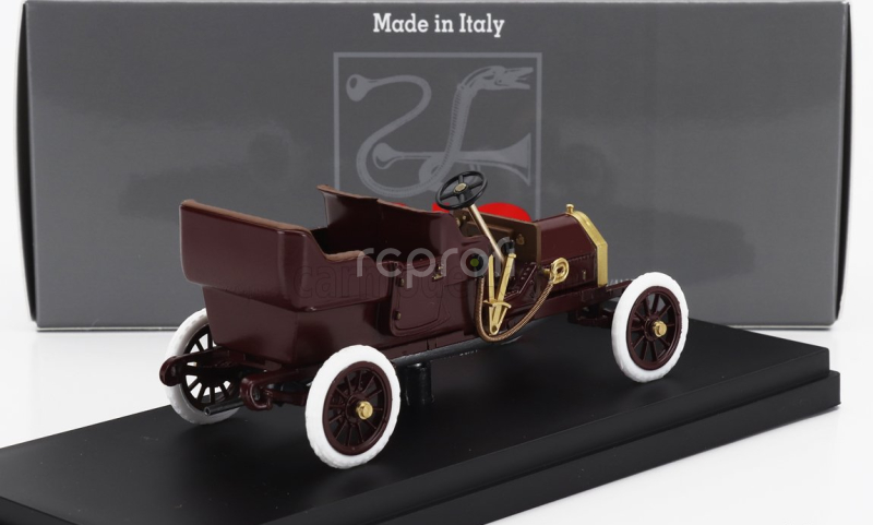 Rio-models Alfa romeo 24hp Torpedo 1910 1:43 Tmavě Červená