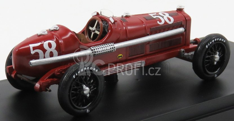 Rio-models Alfa romeo F1  P3 Indy N 58 500 Miles 1939 L.tomei 1:43 Red
