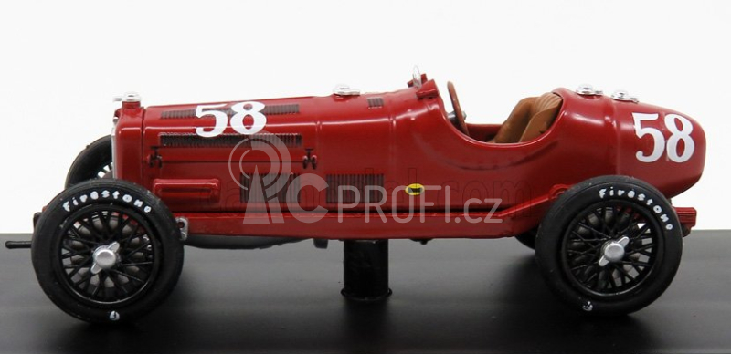 Rio-models Alfa romeo F1  P3 Indy N 58 500 Miles 1939 L.tomei 1:43 Red