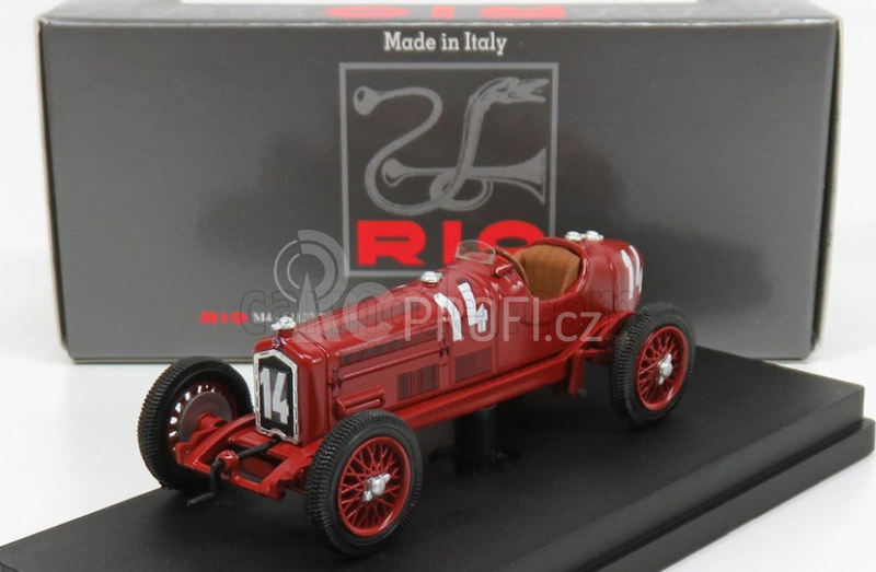 Rio-models Alfa romeo F1  P3 N 14 Monza Gp 1932 G.campari 1:43 Red
