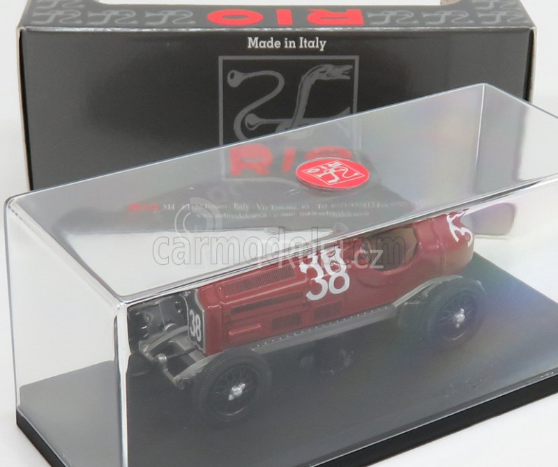 Rio-models Alfa romeo F1  P3 N 38 Winner Spanish Gp 1933 L.chiron 1:43 Red