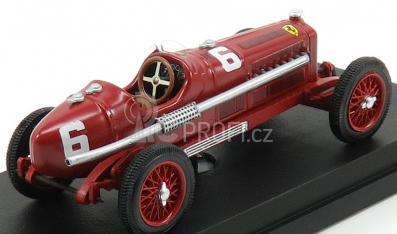 Rio-models Alfa romeo F1  P3 Tipo B N 6 Winner Montreux Gp 1934 C.f.trossi 1:43 Red