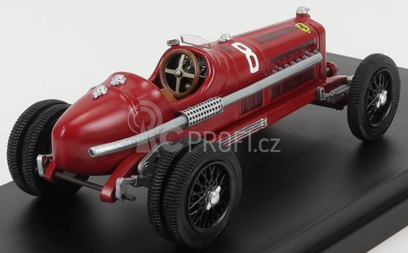 Rio-models Alfa romeo F1  P3 Tipo B Scuderia Ferrari N 8 Parma - Poggio Di Berceto 1934 A.varzi 1:43 Red