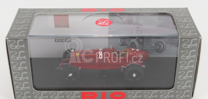 Rio-models Alfa romeo F1  P3 Tipo B Scuderia Ferrari N 8 Parma - Poggio Di Berceto 1934 A.varzi 1:43 Red