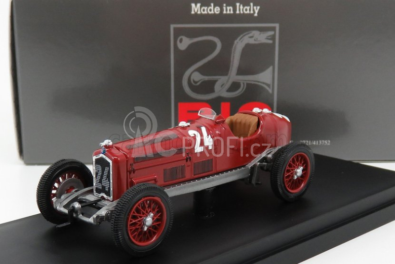 Rio-models Alfa romeo F1  Tipo-b P3 V N 24 Gran Premio Di Monza 1932 Tazio Nuvolari 1:43 Red