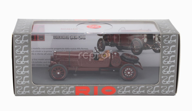 Rio-models Alfa romeo G1 Spider Corsa 1921 1:43 Red
