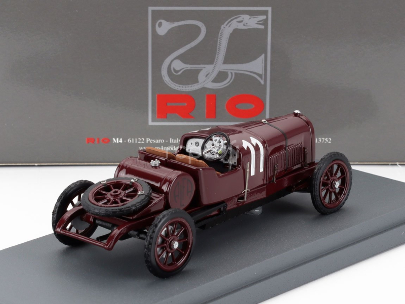 Rio-models Alfa romeo G1 Spider N 11 Mille Miglia 1921 1:43 Red