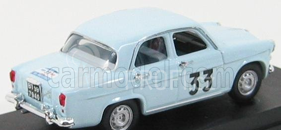 Rio-models Alfa romeo Giulietta 1958 Rally Tour De France N 33 1:43 Světle Modrá
