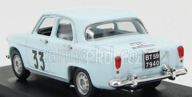 Rio-models Alfa romeo Giulietta 1958 Rally Tour De France N 33 1:43 Světle Modrá