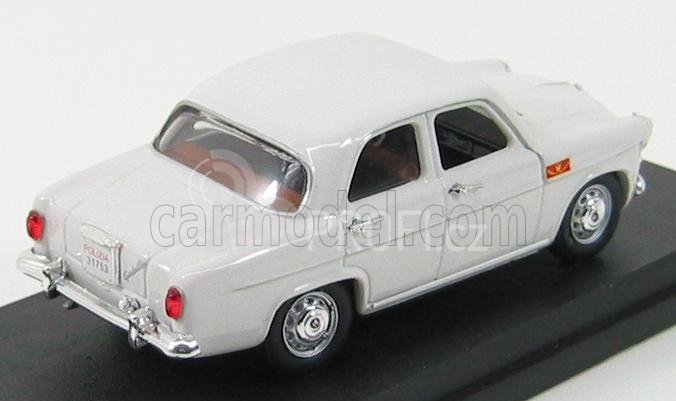 Rio-models Alfa romeo Giulietta Polizia Museo Di Roma 1955 1:43 Bílá