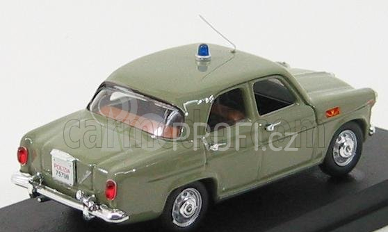 Rio-models Alfa romeo Giulietta Polizia Reparto Mobile 1955 1:43 Vojenská Zelená