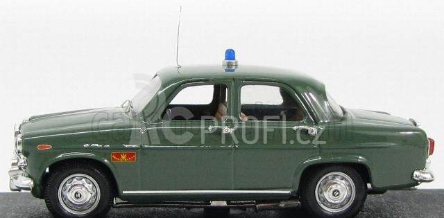 Rio-models Alfa romeo Giulietta Polizia Reparto Mobile 1955 1:43 Vojenská Zelená
