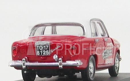 Rio-models Alfa romeo Giulietta Servizio Marmitte Abarth 1957 1:43 Červená Bílá