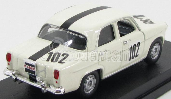 Rio-models Alfa romeo Giulietta Ti N 102 Nurburgring 1963 Rader - Bergman 1:43 Black