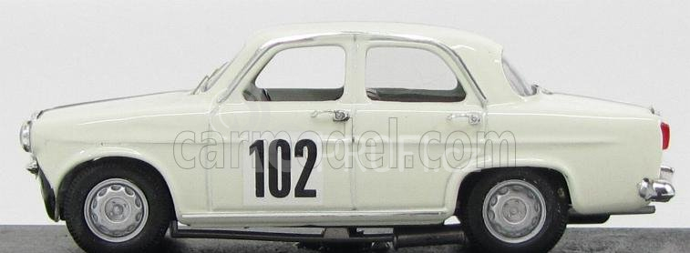 Rio-models Alfa romeo Giulietta Ti N 102 Nurburgring 1963 Rader - Bergman 1:43 Black