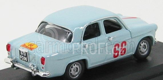 Rio-models Alfa romeo Giulietta Ti N 66 Tour De France 1957 1:43 Světle Modrá