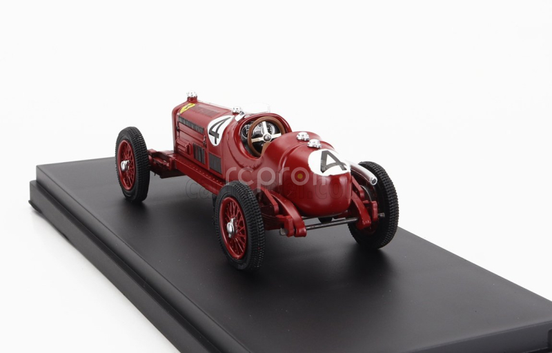 Rio-models Alfa romeo P3 N 4 Tourist Trophy Isle Of Man 1934 Brian Lewis 1:43 Red