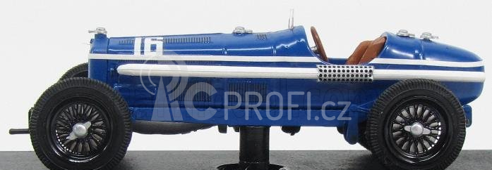 Rio-models Alfa romeo P3 Spider N 16 5th Monaco Gp 1933 L.chiron 1:43 Blue