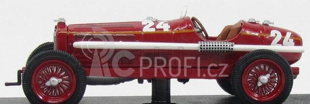 Rio-models Alfa romeo P3 Spider N 24 Monaco Gp 1932 B.boracchini 1:43 Red