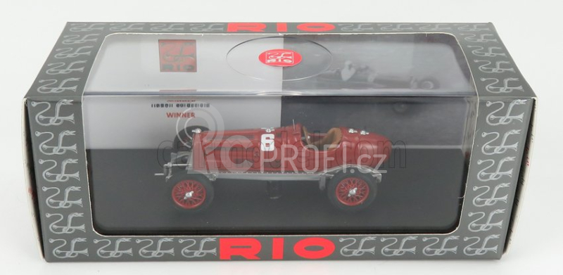Rio-models Alfa romeo P3 Tipo B N 18 Winner Monza 1932 R.caracciola 1:43 Red