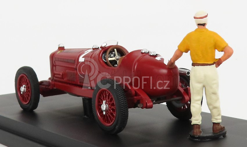 Rio-models Alfa romeo P3 Tipo B N 2 Winner Coppa Citta Di Bergamo 1935 Tazio Nuvolari 1:43 Red
