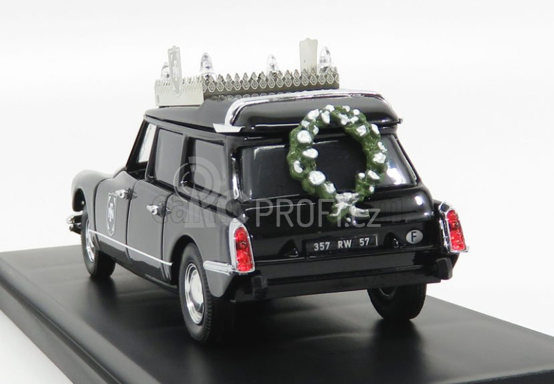 Rio-models Citroen Ds19 Break Funeral Car - Carro Funebre - Hearse - 1963 1:43 Black