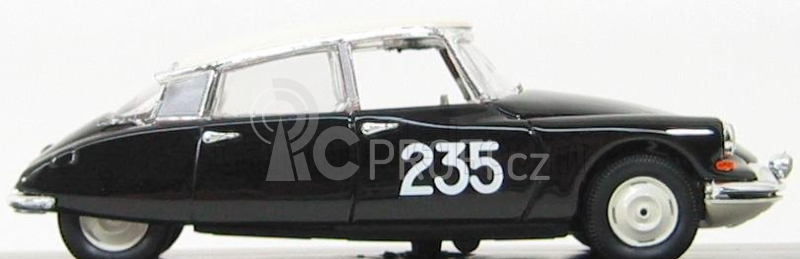Rio-models Citroen Ds19 N 235 Mille Miglia 1957 Renaud - Gordine 1:43 Černá Bílá