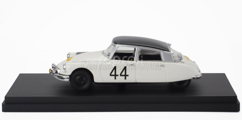 Rio-models Citroen Ds19 N 44 Winner Rally Tour De Corse 1961 Rene Trautmann - Jean Claude Ogier 1:43 Bílá Černá