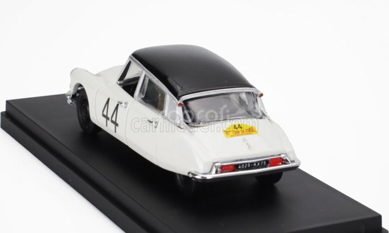 Rio-models Citroen Ds19 N 44 Winner Rally Tour De Corse 1961 Rene Trautmann - Jean Claude Ogier 1:43 Bílá Černá