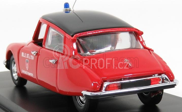 Rio-models Citroen Ds19 Pompiers De Ville De Lyon 1956 1:43 Red