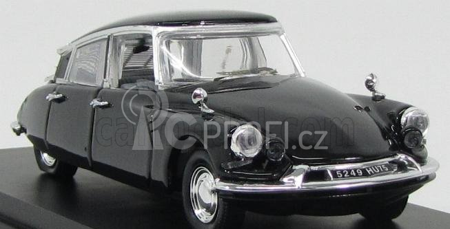 Rio-models Citroen Ds19 Presidential Car Attempt Charles De Gaulle 1962 - With Bullet Holes 1:43 Black