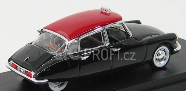 Rio-models Citroen Ds19 Taxi De Paris 1963 1:43 Černá Červená