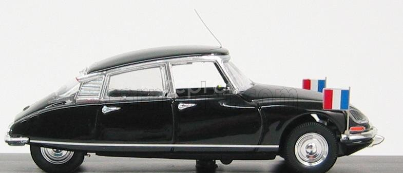 Rio-models Citroen Ds21 1974 Presidential - Valery Giscard D'estaing 1:43 Black