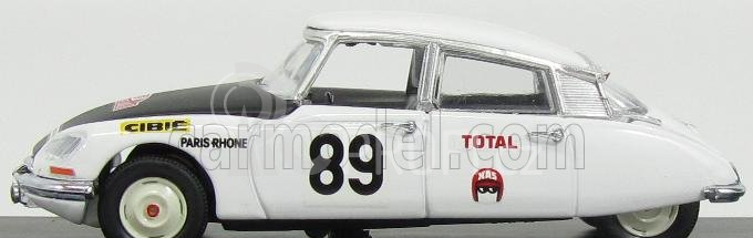 Rio-models Citroen Ds21 N 89 Rally Montecarlo 1970 Marcus - Bryde - Braein 1:43 Bílá Černá