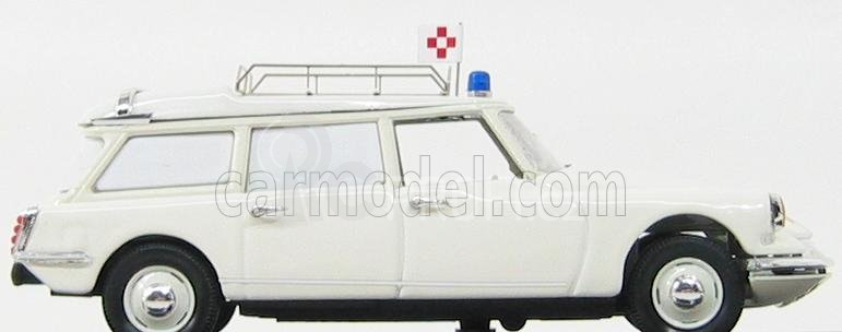 Rio-models Citroen Id19 Break Ambulance - Ambulanza 1959 (tv Series Film L'amante) 1:43 Bílá