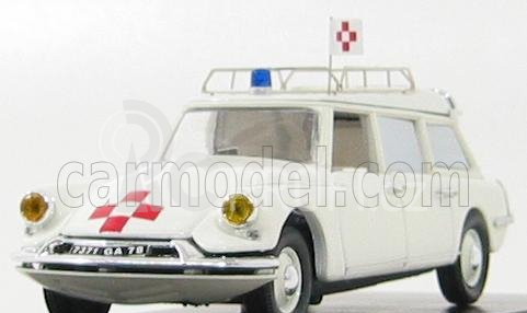 Rio-models Citroen Id19 Break Ambulance - Ambulanza 1959 (tv Series Film L'amante) 1:43 Bílá