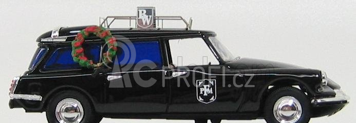 Rio-models Citroen Id19 Break Pompe Funebri Paris 1:43 Black