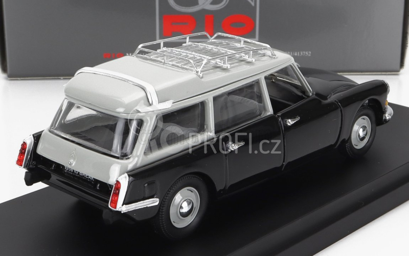 Rio-models Citroen Id19 Break Sw Station Wagon 1958 1:43 Černá Šedá