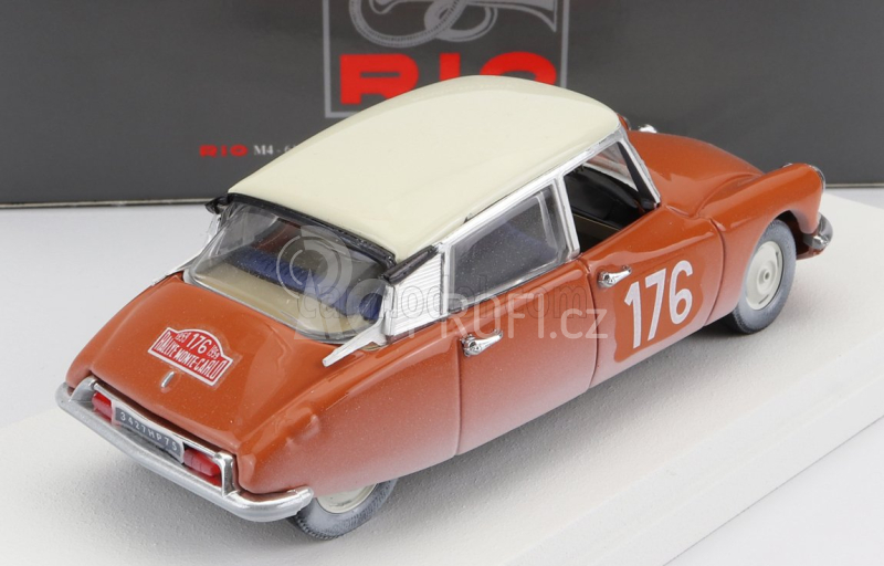Rio-models Citroen Id19 N 176 Winner Rally Montecarlo 1959 P.coltelloni - P.alexandre 1:43 Red