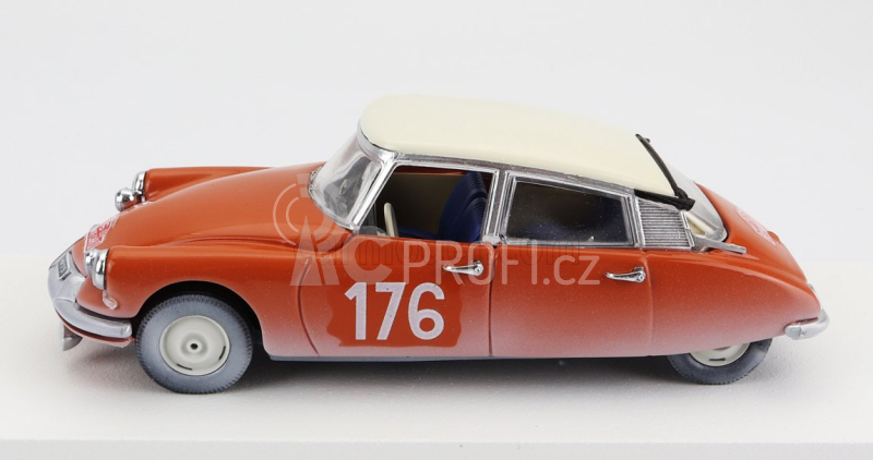 Rio-models Citroen Id19 N 176 Winner Rally Montecarlo 1959 P.coltelloni - P.alexandre 1:43 Red