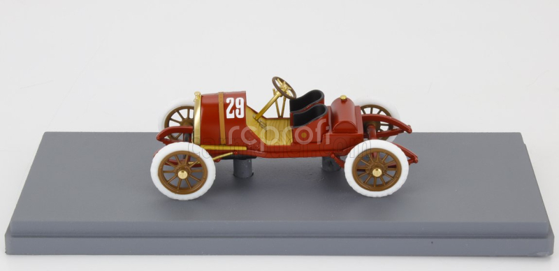 Rio-models CMN First Race Enzo Ferrari - Costruzioni Meccaniche Nazionali 15/20 Hp N 29 Parma-poggio Di Berceto 1919 1:43 Red