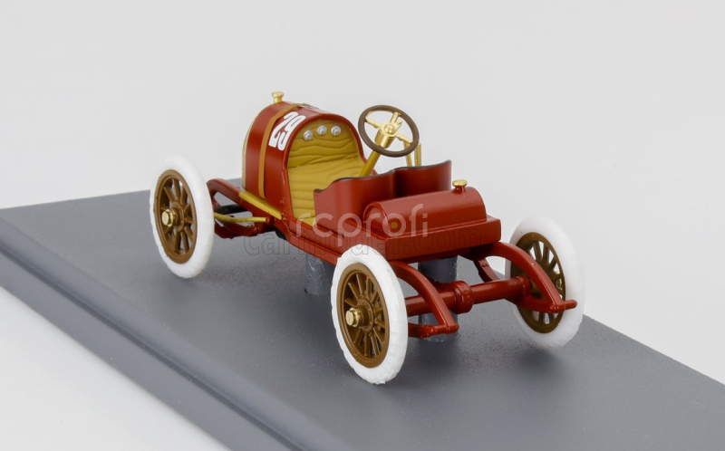 Rio-models CMN First Race Enzo Ferrari - Costruzioni Meccaniche Nazionali 15/20 Hp N 29 Parma-poggio Di Berceto 1919 1:43 Red