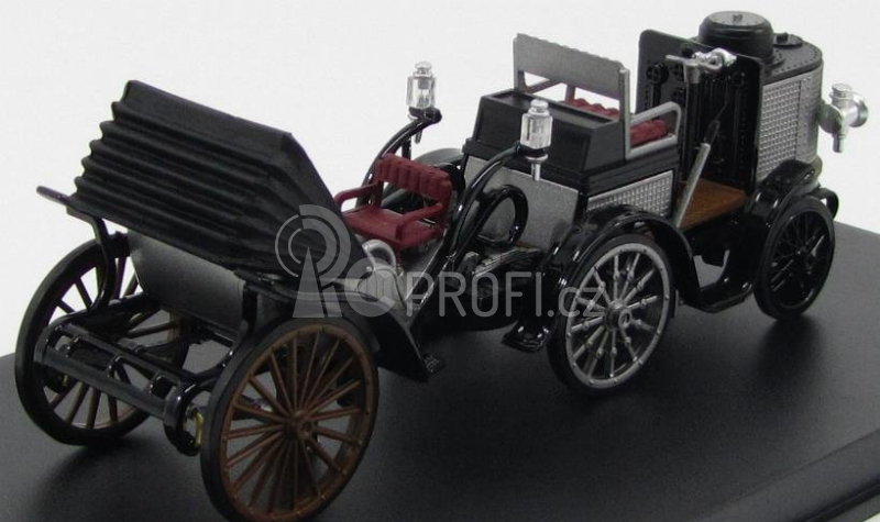 Rio-models De dion bouton With Trailer 1894 1:43 Černá Hnědá